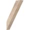 Ekena Millwork 3 1/2"W x 14"D x 22"H Traditional Smooth Knee Brace, Douglas Fir BRC04X14X22TRA00SDF - alternate 1
